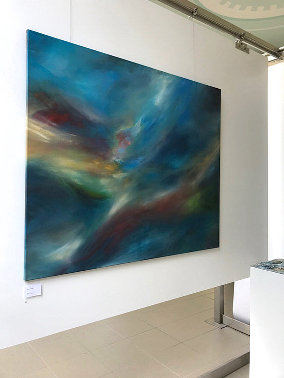 Simone Riedel | Ausstellung | Farbe gibt Raum