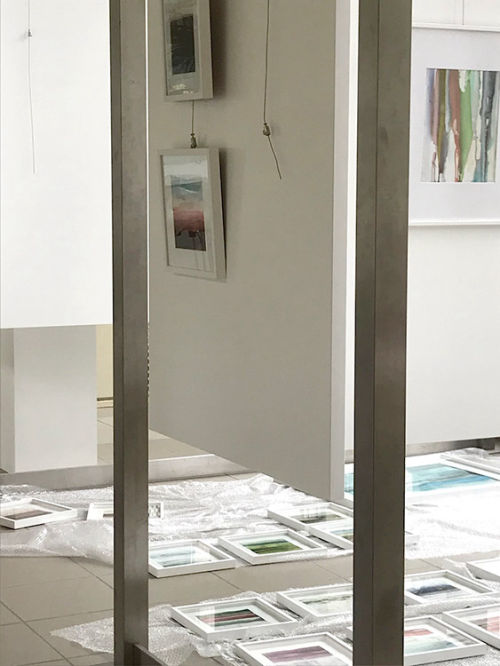 Simone Riedel | Ausstellung | Farbe gibt Raum